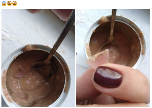 Астраханка нашла в детском пюре чей-то ноготь