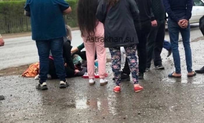 Астраханец на чужом автомобиле сбил пешехода