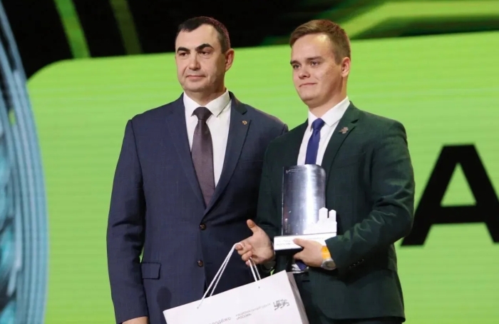 Астраханец стал лучшим молодым аграрием года в России