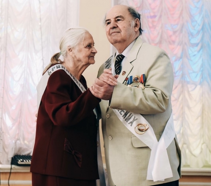 В Астрахани супруги отпраздновали 60-летний юбилей совместной жизни