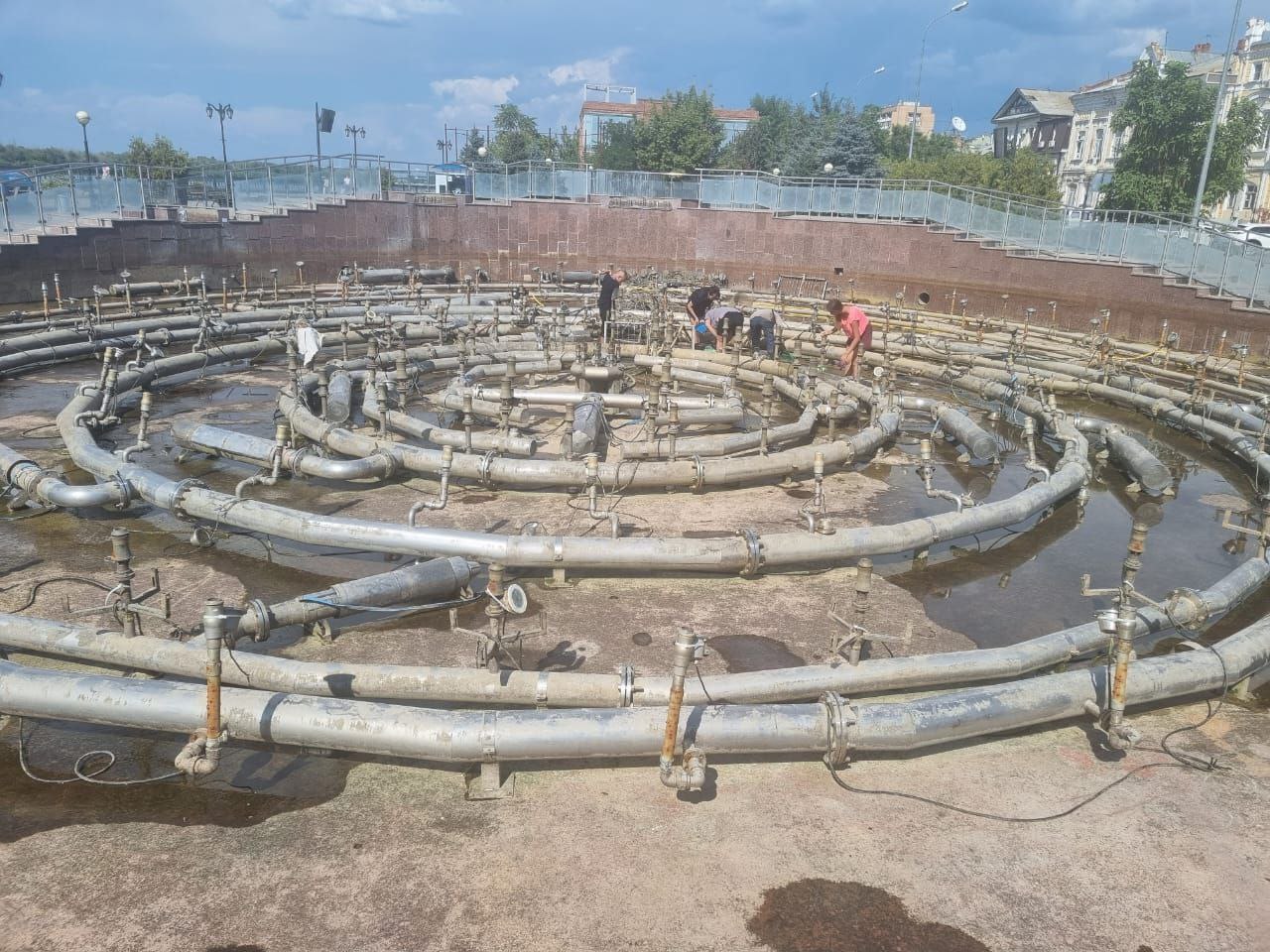 Фонтаны в Астрахани будут работать до 1 октября