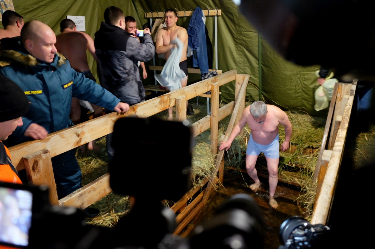 Крещенская ночь в Астрахани прошла спокойно