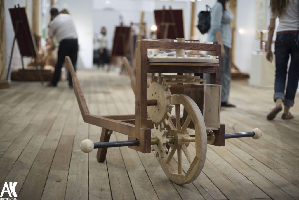 В Астрахани открылась выставка изобретений Леонардо да Винчи 