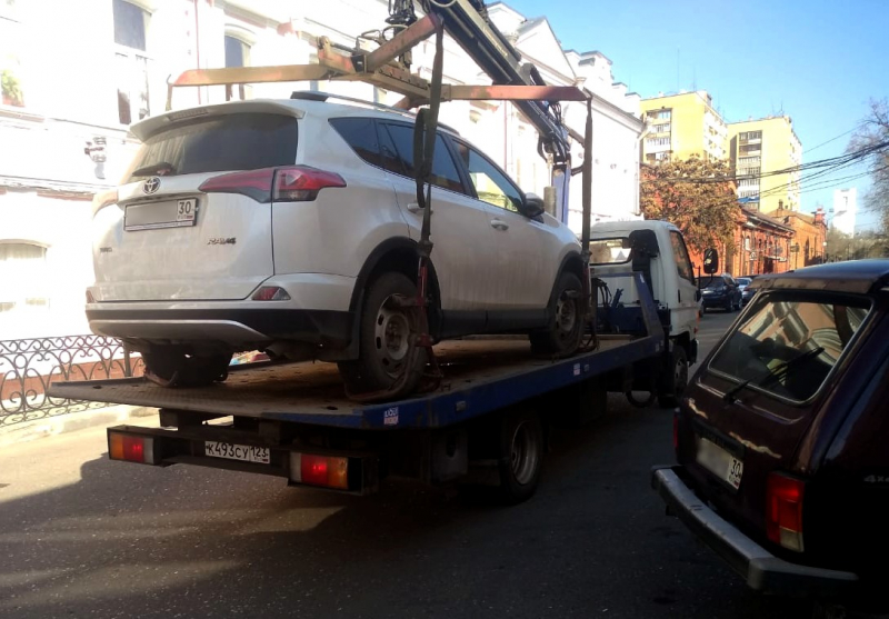 В Астрахани 19 водителей поплатились за игнорирование дорожных знаков