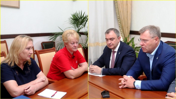Астраханский губернатор встретился с лидером Народного фронта