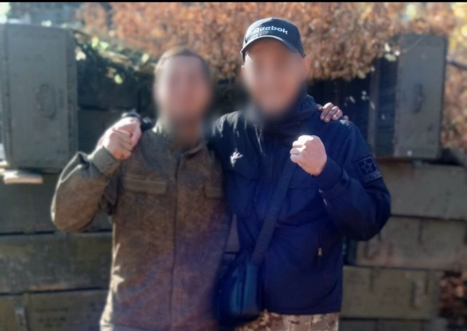 Педагог из астраханского соццентра разыскал на передовой своего воспитанника