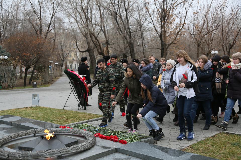 В Астрахани состоялось торжественное закрытие «Вахты памяти-2015»