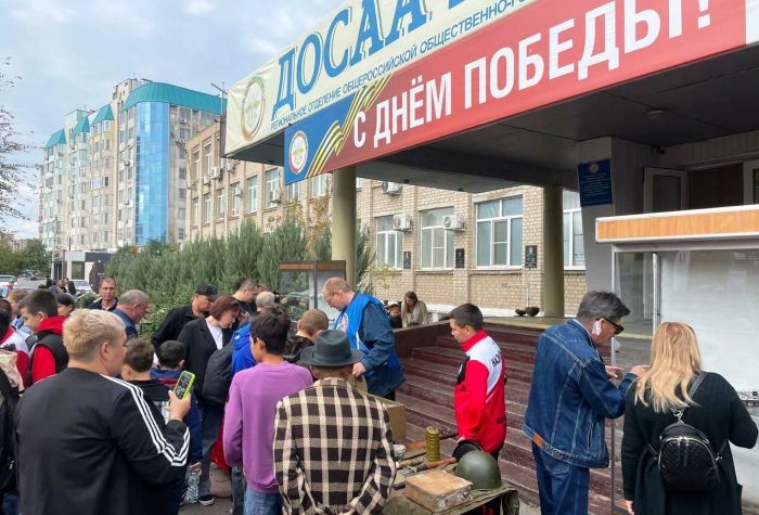 В Астрахани прошла ретро-выставка техники советских времен 