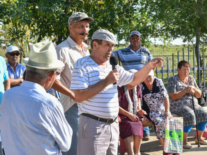 Рабочая поездка врио Губернатора и Председателя Думы в Камызякский район