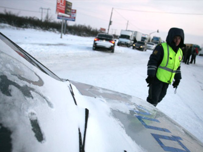 Астраханская полиция спасла полсотни человек от обморожения 