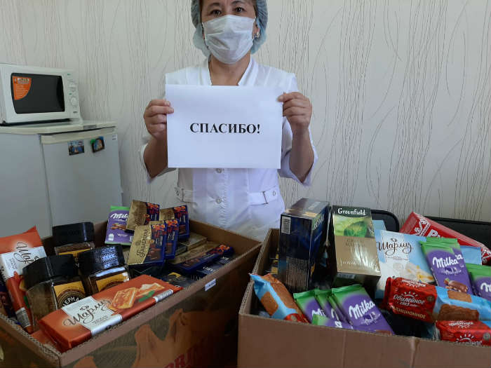 «Пятерочка» поддерживает медработников Астрахани