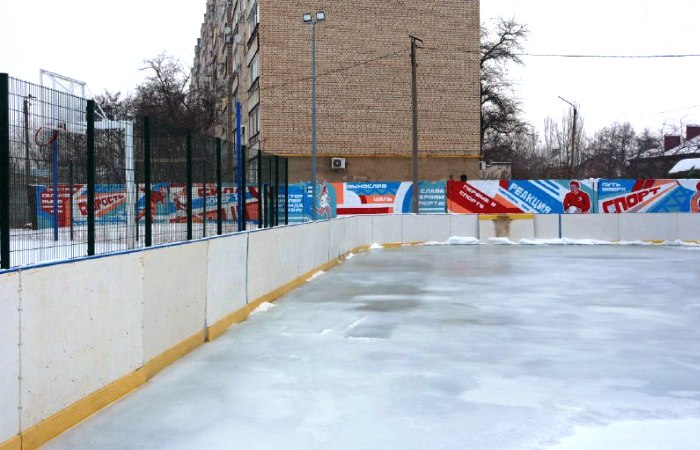 В Ахтубинске тоже начинает работать городской каток 