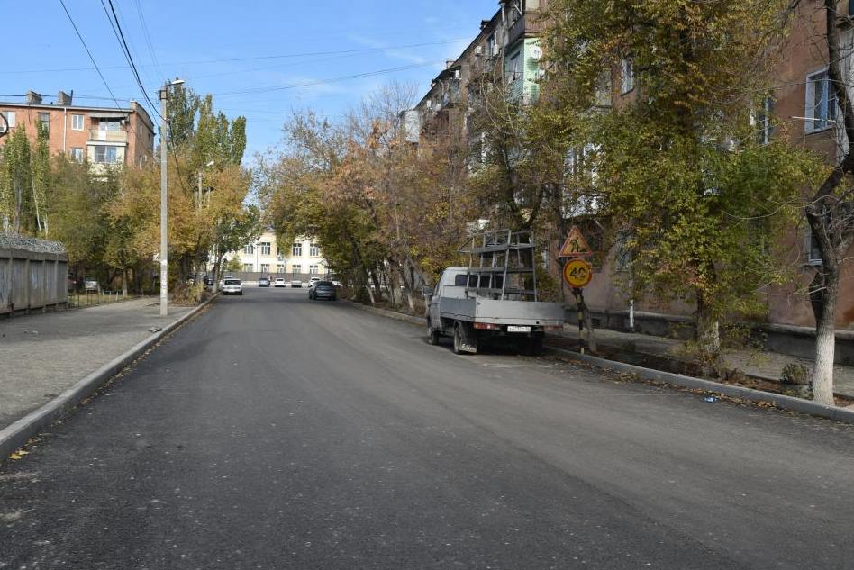 Ремонт улиц Степана Здоровцева и Ереванской в Астрахани практически завершен