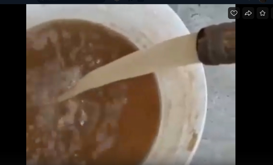 Питьевая вода в Ильинке больше напоминает помои