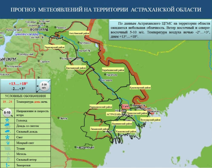 Сегодня в Астрахани будет жарковато