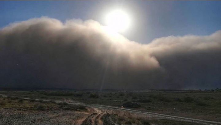 Сегодня север Астраханской области накроет пыльная буря