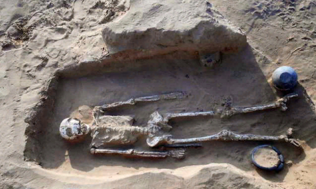 Под Астраханью нашли сармата, который подвергся трепанации 