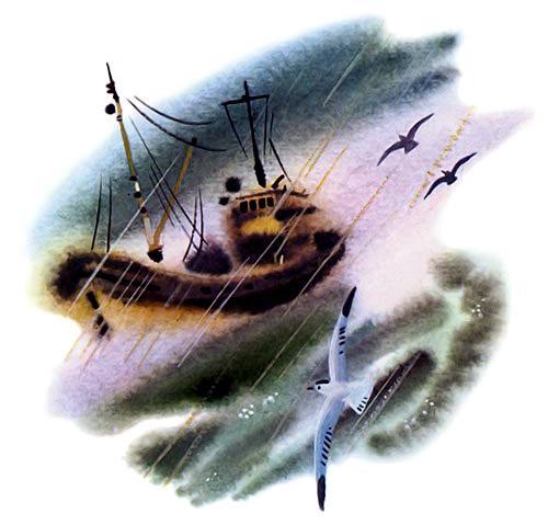 Под Астраханью двое охотников оказались в плену стихии