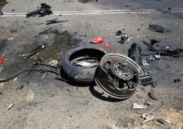  В Астрахани в аварии погибли мотоциклист и пешеход