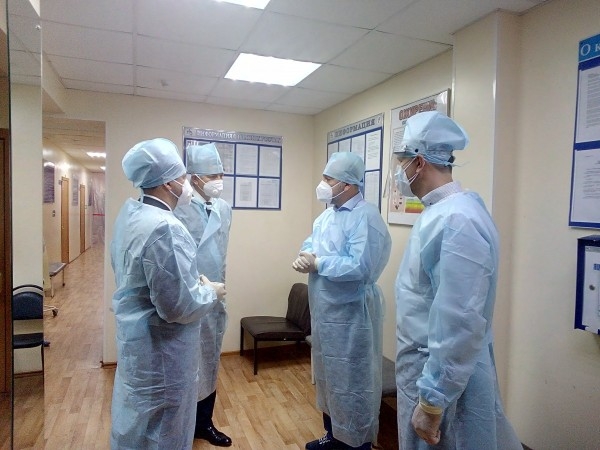 Центр помощи больным ковидом в Астрахани работает теперь по-новому
