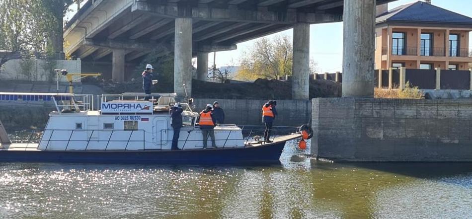 Царевский мост срочно чистят и обследуют по всей длине