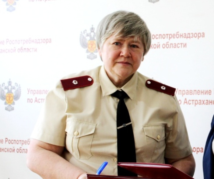Глава астраханского Роспотребнадзора Людмила Носкова удостоена Почетного знака губернатора