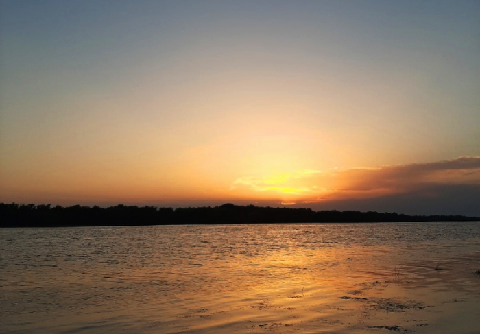 Закат лета горяч, хотя завтра в Астрахани возможен дождь