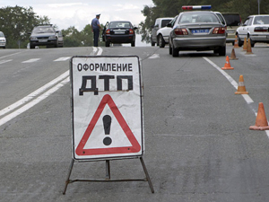 В центре Астрахани произошло крупное ДТП