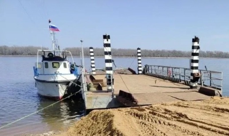 Под Астраханью открыли паромную переправу 