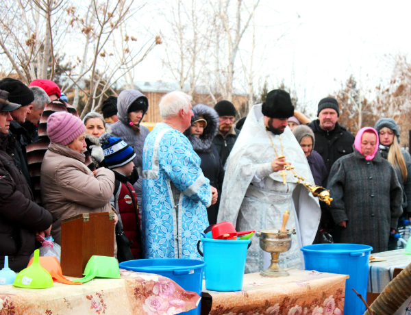 Праздник Крещения Господня отмечают в Приволжском районе