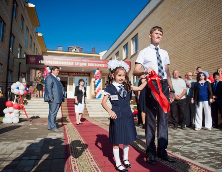 Под Астраханью открылась новая школа стоимостью 200 млн рублей