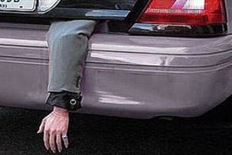 В Астрахани в ДТП попала легковушка  с человеком в багажнике