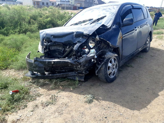 Не совладал с машиной: подробности "жаркой" аварии в астраханском поселке