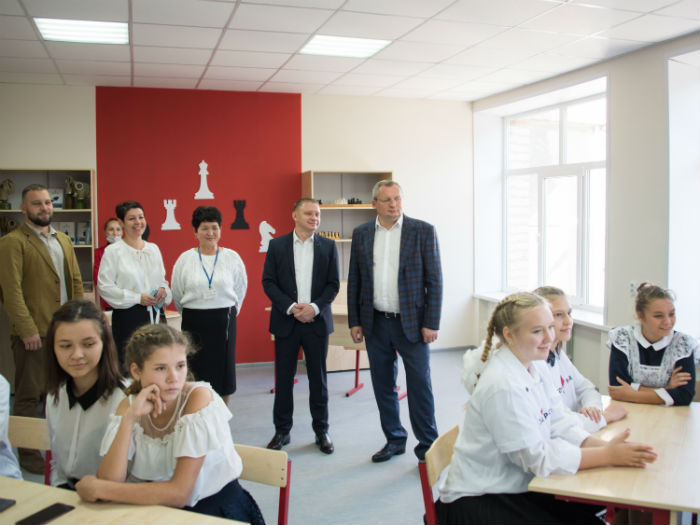 В школе села Иванчуг открылась "Точка роста"