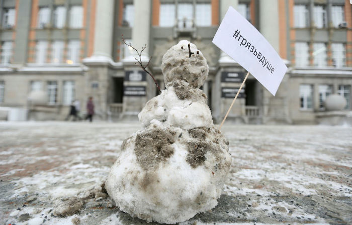 Замёрзшие в Астрахани. Обзор соцсетей