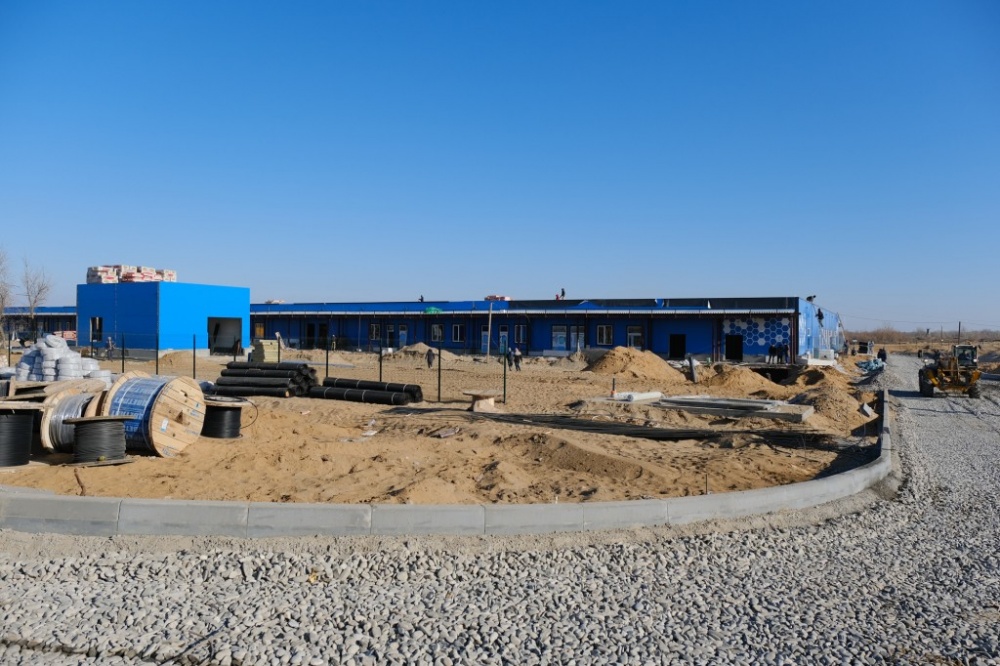 Ковидный госпиталь под Астраханью введут в срок