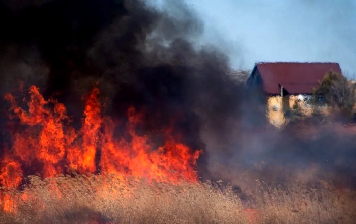 Горим! В Астраханской области резко подскочило количество общих и ландшафтных пожаров