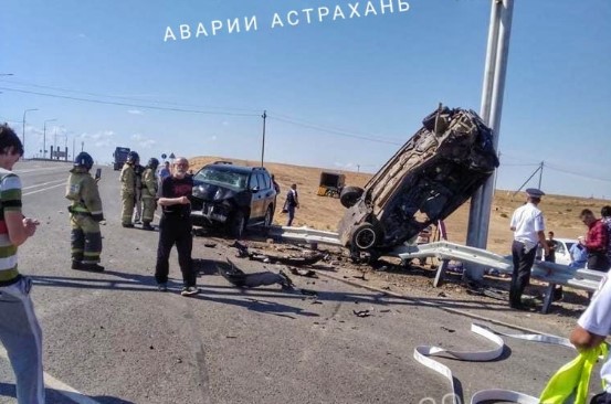 В жёстком ДТП  под Астраханью погиб 36-летний водитель