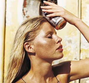 В Астрахани жара не отступает