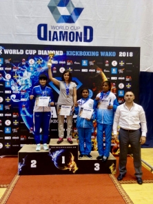 Астраханский судебный пристав стала обладателем Кубка мира по кикбоксингу