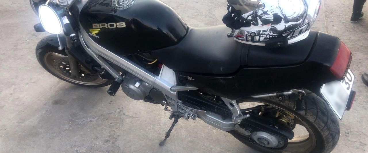 В Астрахани мотоциклист госпитализирован после встречи на дороге с автоледи