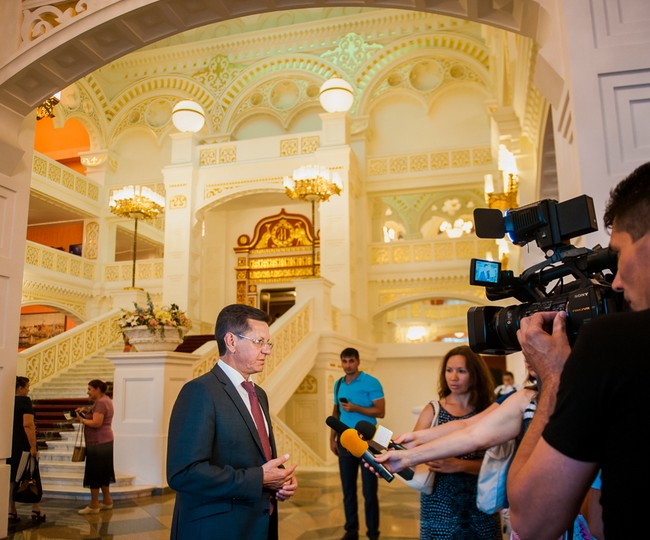 Александр Жилкин: Лестно, что в Астраханскую область приехал Малый театр 