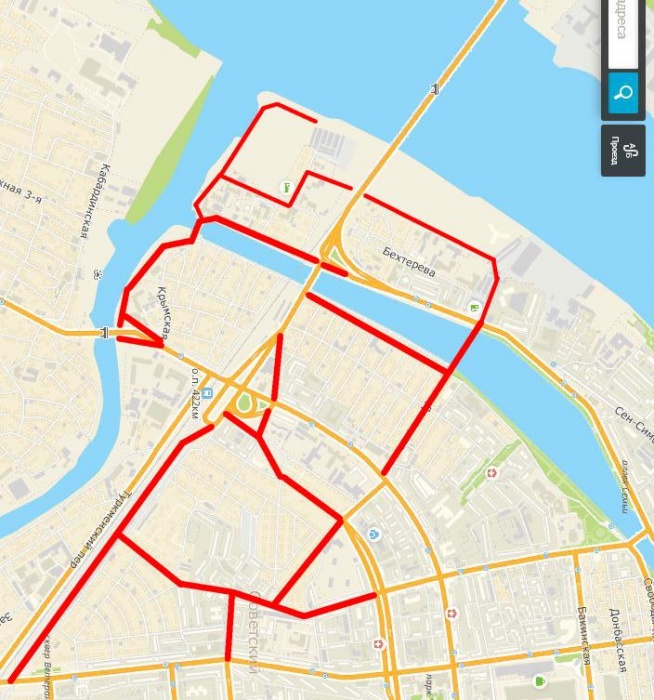 На слайде мэрии Астрахани случайно нашли неожиданные предложения по дорогам