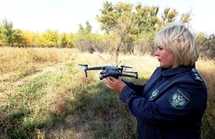 В Астраханской области с помощью беспилотников обнаружены 90 гектаров зараженных земель
