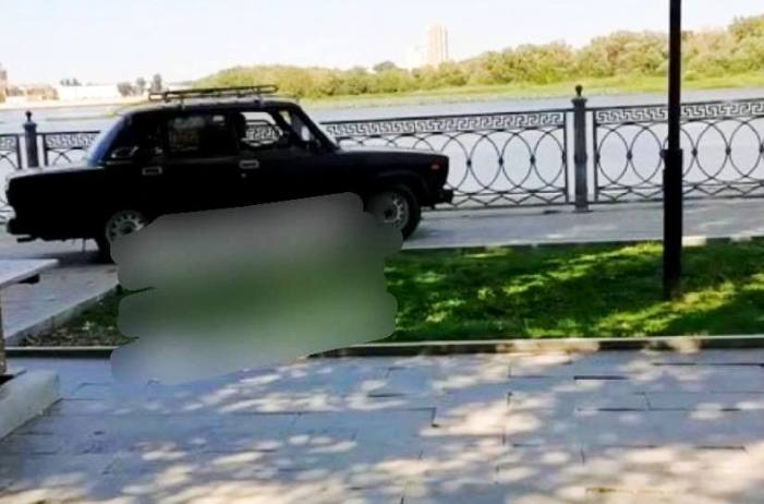 В Астрахани по видео вычислили водителя, который разъезжал на авто по набережной Волги