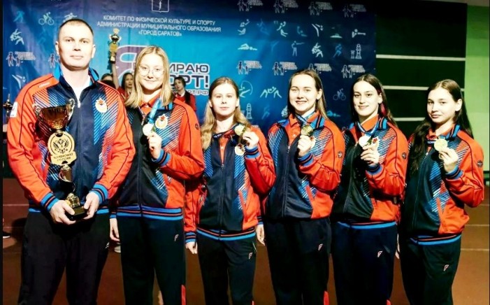 Астраханские девушки стали чемпионками России по морскому троеборью