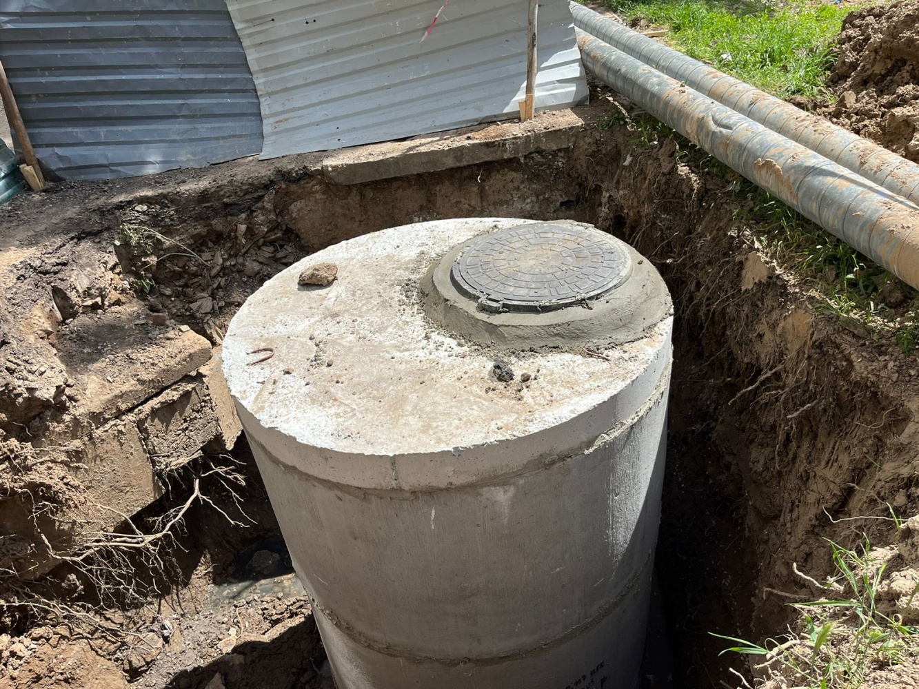 В Астрахани прочистили глубинную канализацию микрорайона с населением 28 500 человек