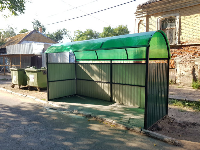 В Астрахани благоустроят 50 контейнерных площадок