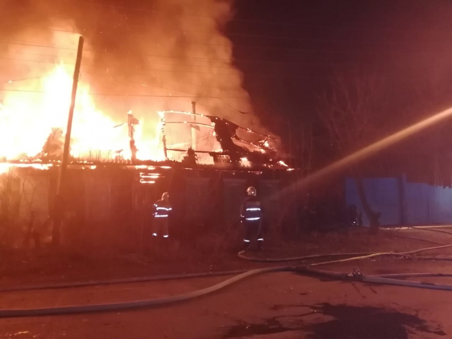 Опубликованы страшные кадры пожара на Московской в Астрахани