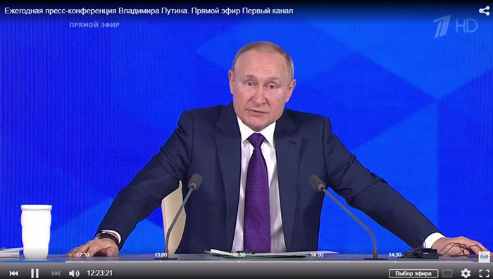 Путин выступил против наказания за отказ от прививок